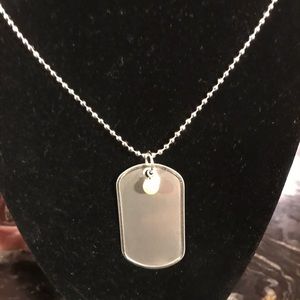 Retired Vantel Pearl Dog Tag